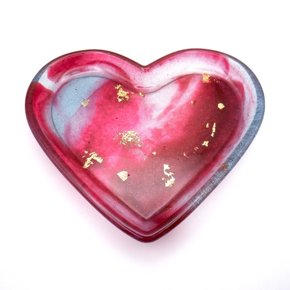 Heart Shaped Trinket Dish - Picture 2 of 7